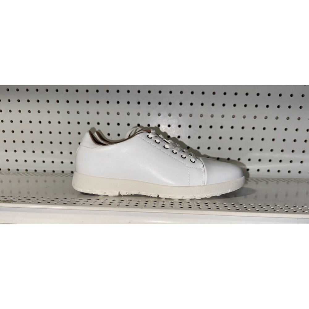 Stacy Adams Howell Mens Lace Up Casual Lifestyle Shoes Sneakers Size 9 M White